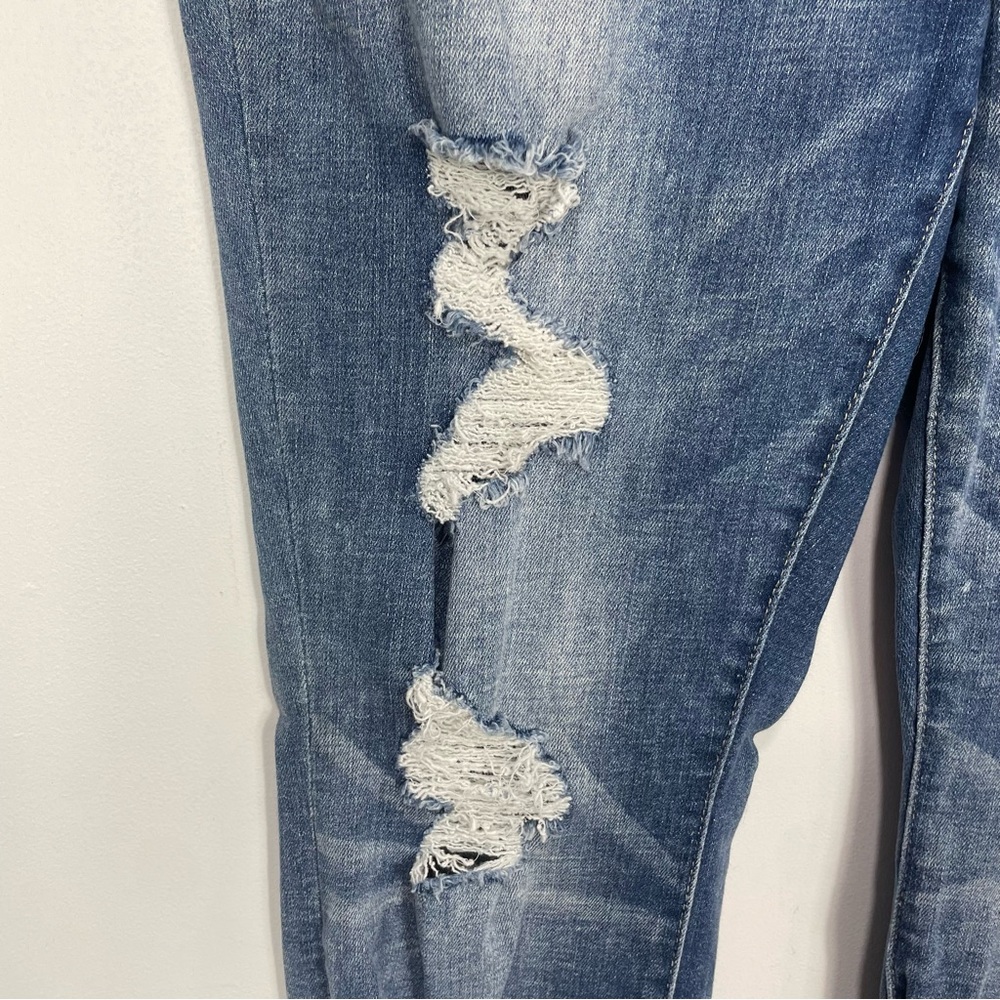 Judy Blue Classic Distressed Skinny Jeans W13 - Picture 2 of 5